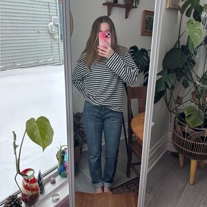 Level 99 Blue Straight Leg Jeans